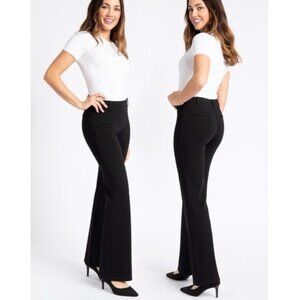 Betabrand Black Yoga Dress‎ Pants